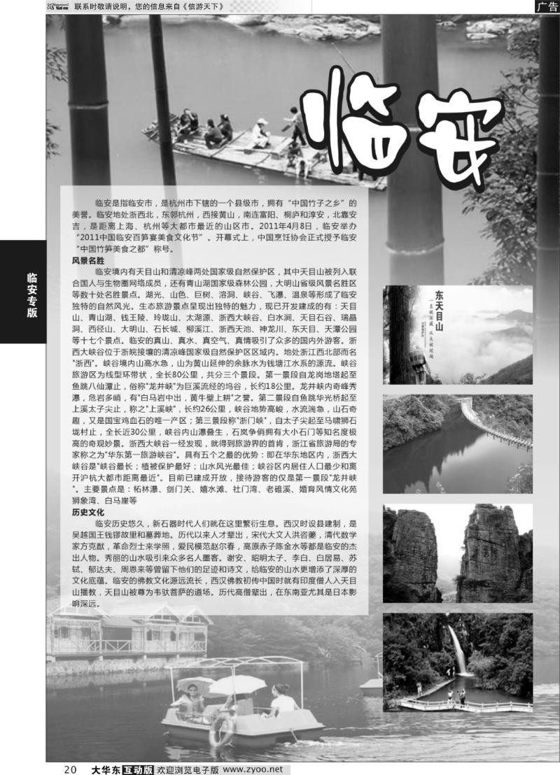20 临安专版