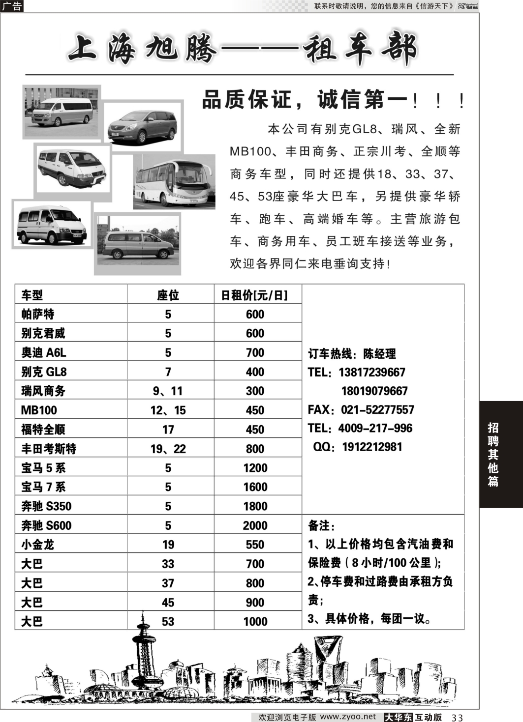 33 上海旭腾——租车部