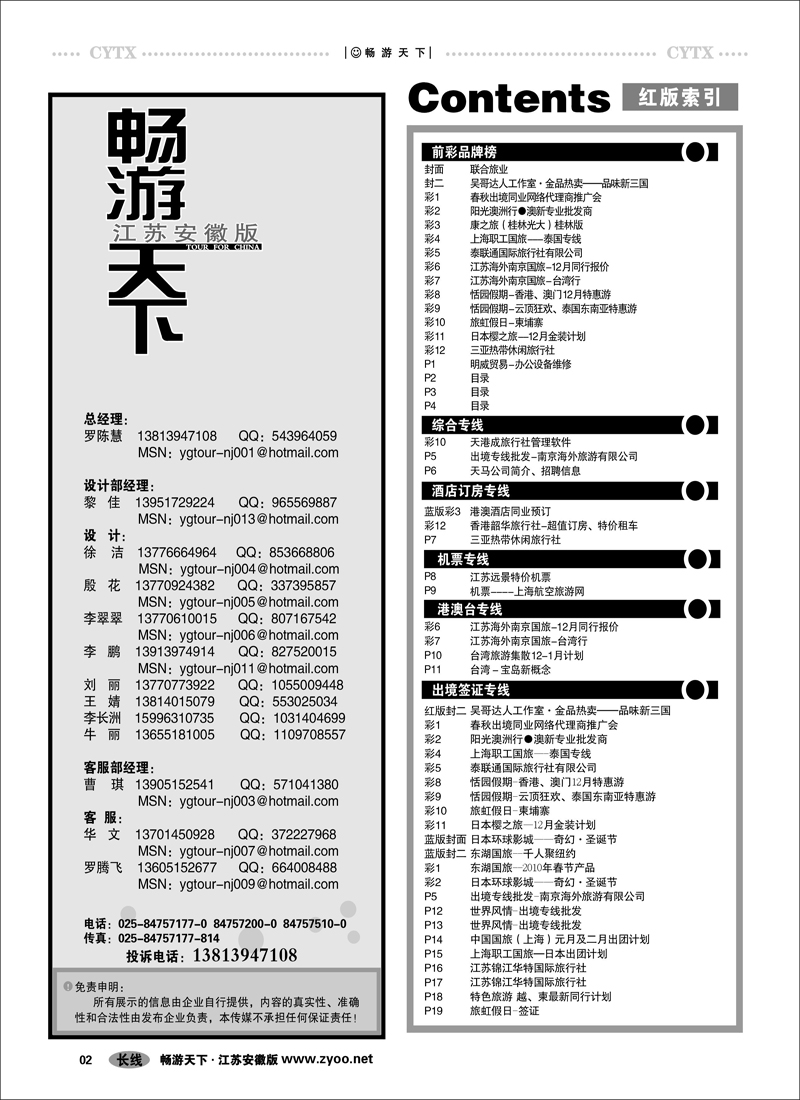 2 目录
