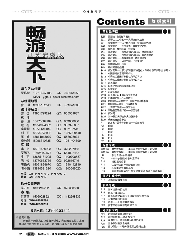 2 目录