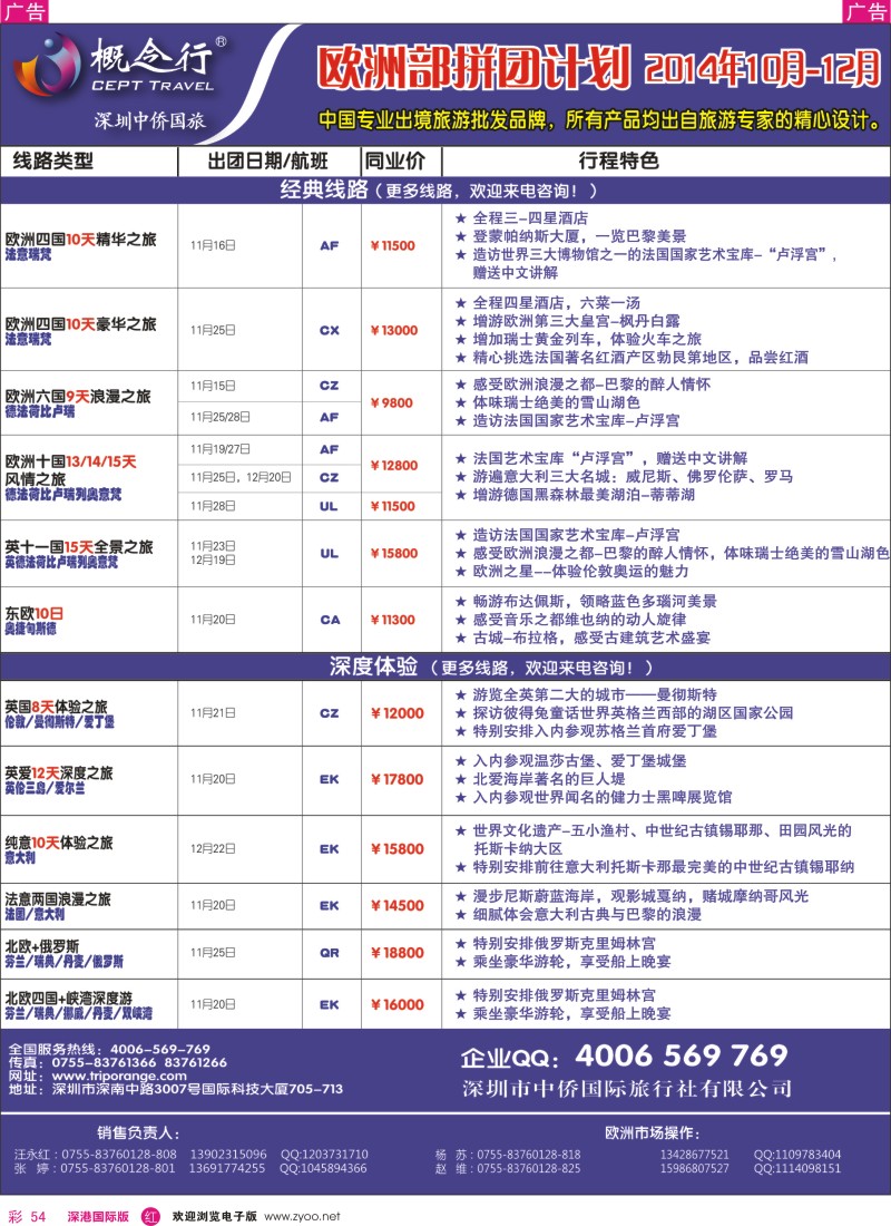 r彩054  概念行CEPT—欧洲拼团计划 