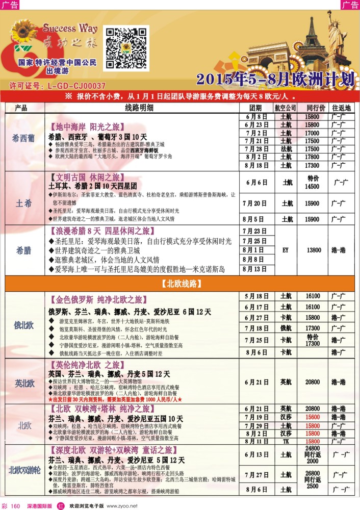 r彩160  广州成功之旅－－欧洲、美洲、南美计划