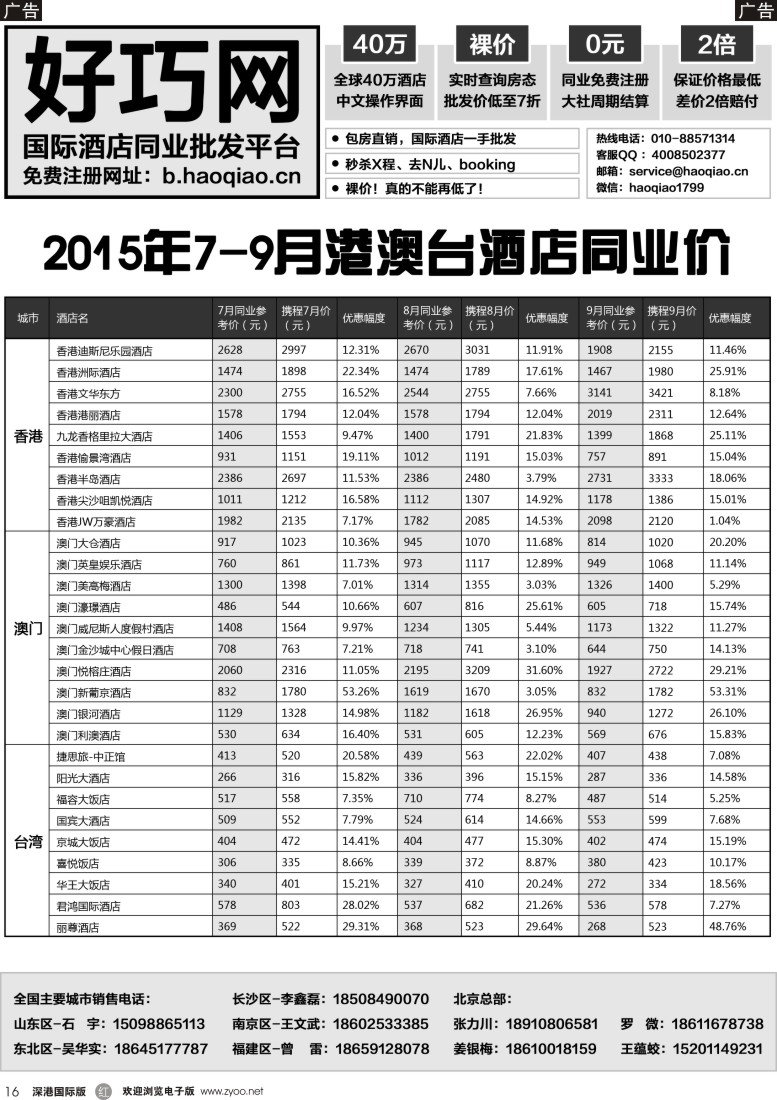r黑016  好巧网-国际酒店同业批发平台