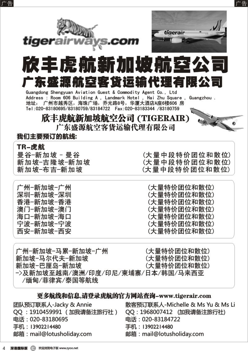 r黑004  欣丰虎新加坡航空公司