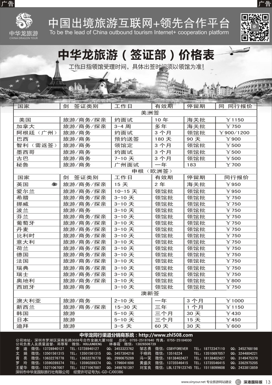 r黑013  中华龙签证版块