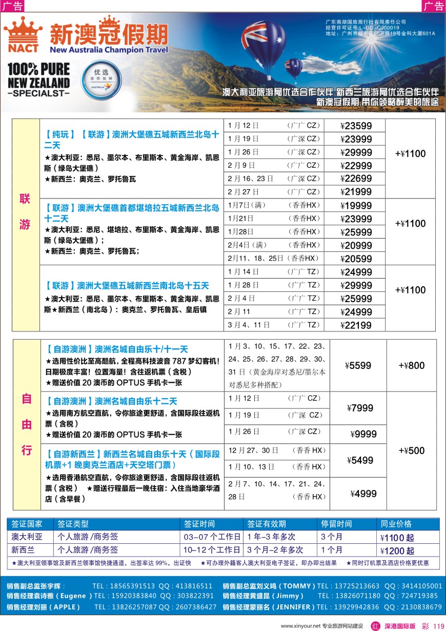 r彩119  新澳冠假期—澳新专线