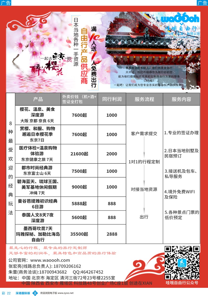 b黑022  哇哦自由行