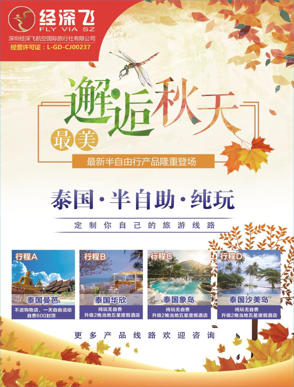 b03  左拉页  深航旅游经深飞—东南亚、泰国最新出团计划？