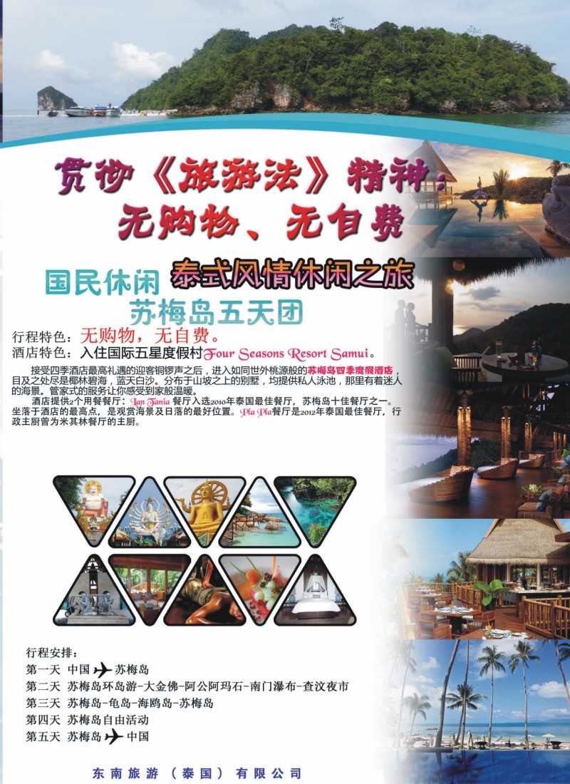 彩b0拉页 东南旅游（泰国）有限公司2
