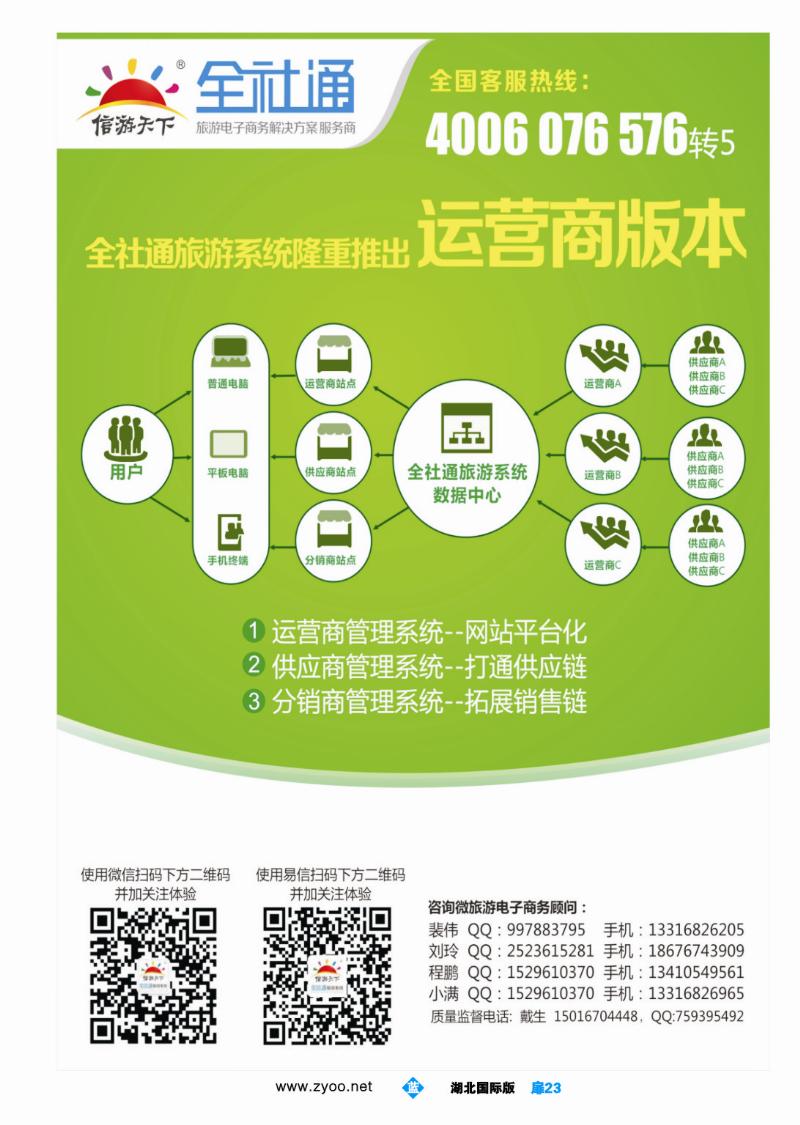 b023扉-全社通旅游系统