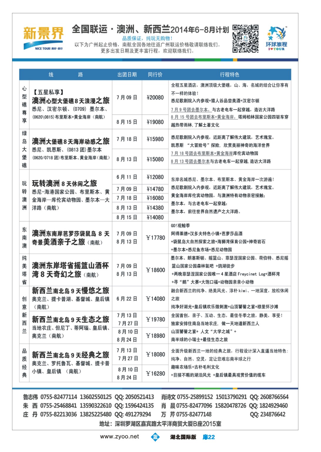 1022彩-新景界-环球旅程澳洲、新西兰计划