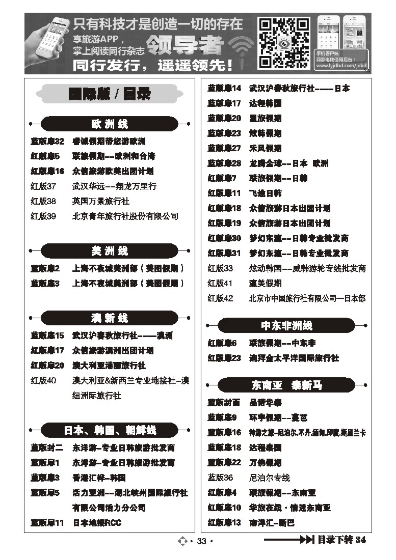 543JLN033国际蓝版目录