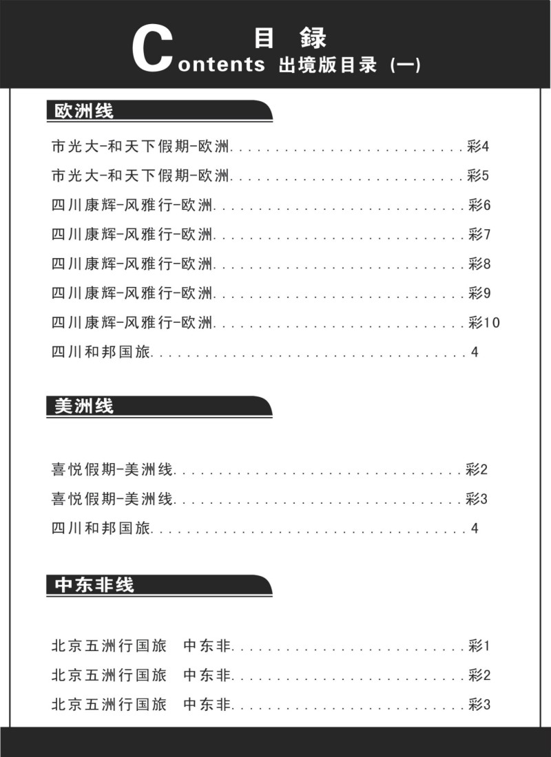 目录