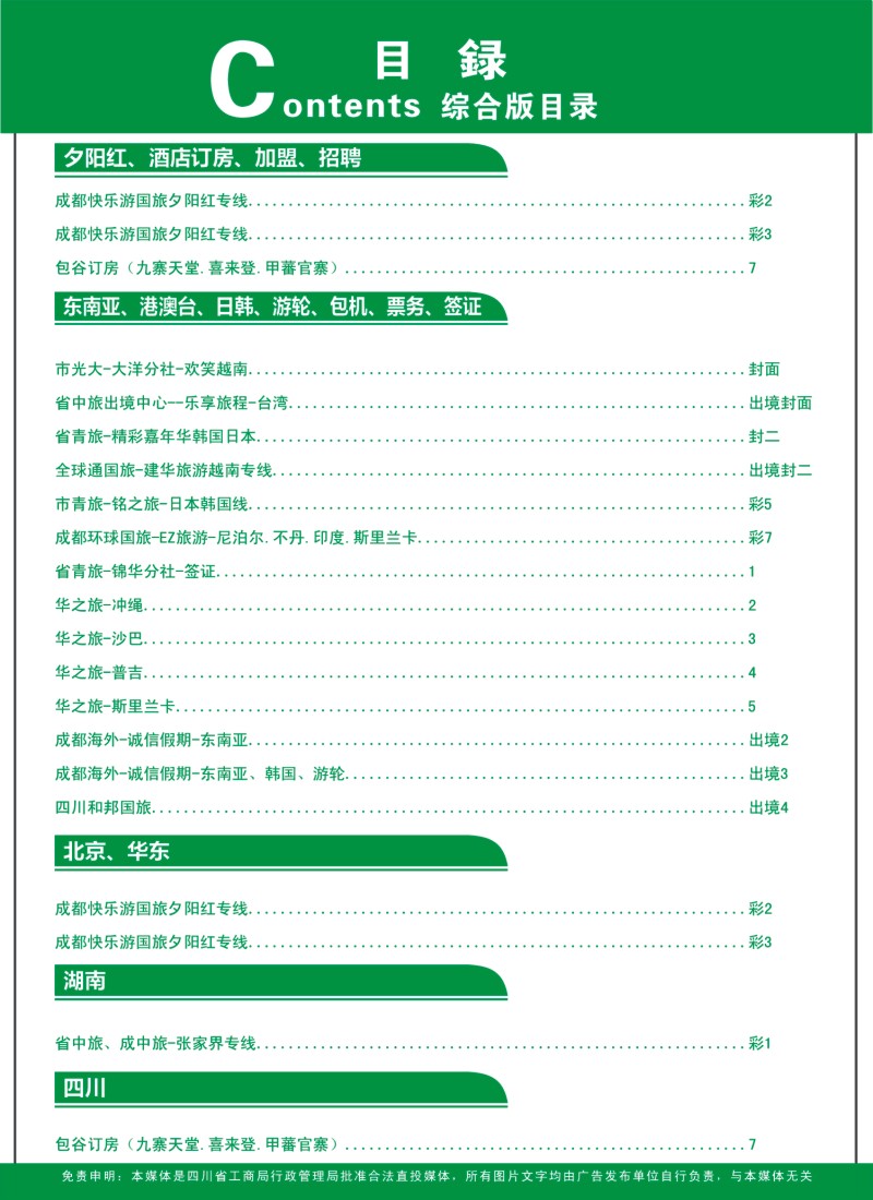 目录