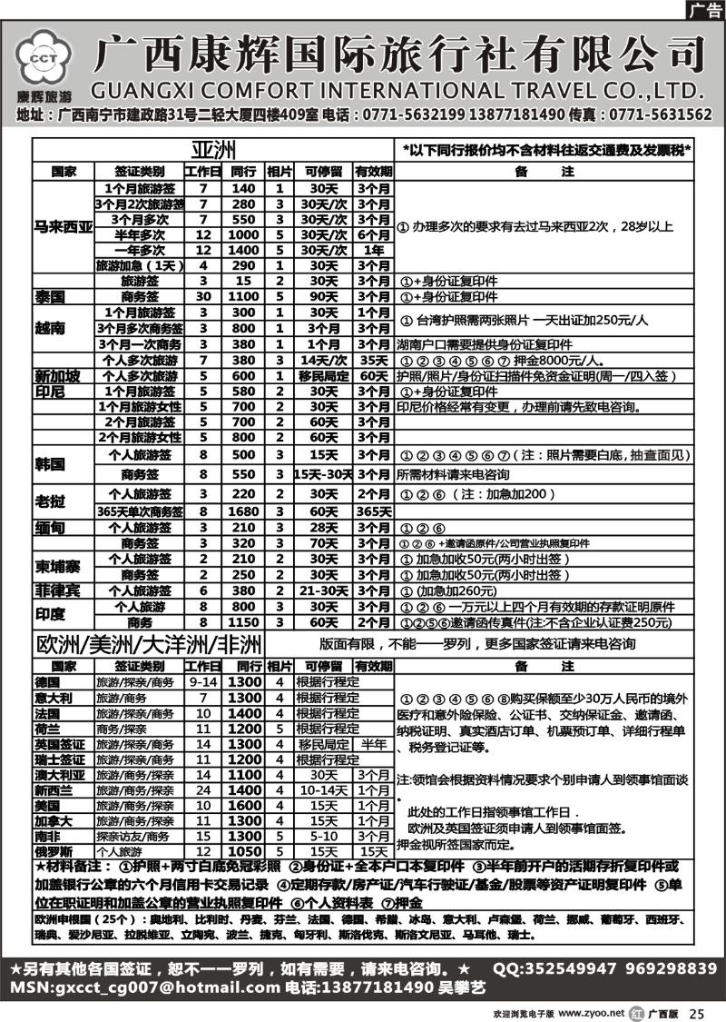 r25签证