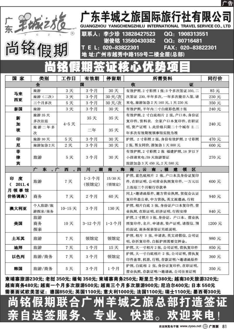 r81尚铭假期签证中心