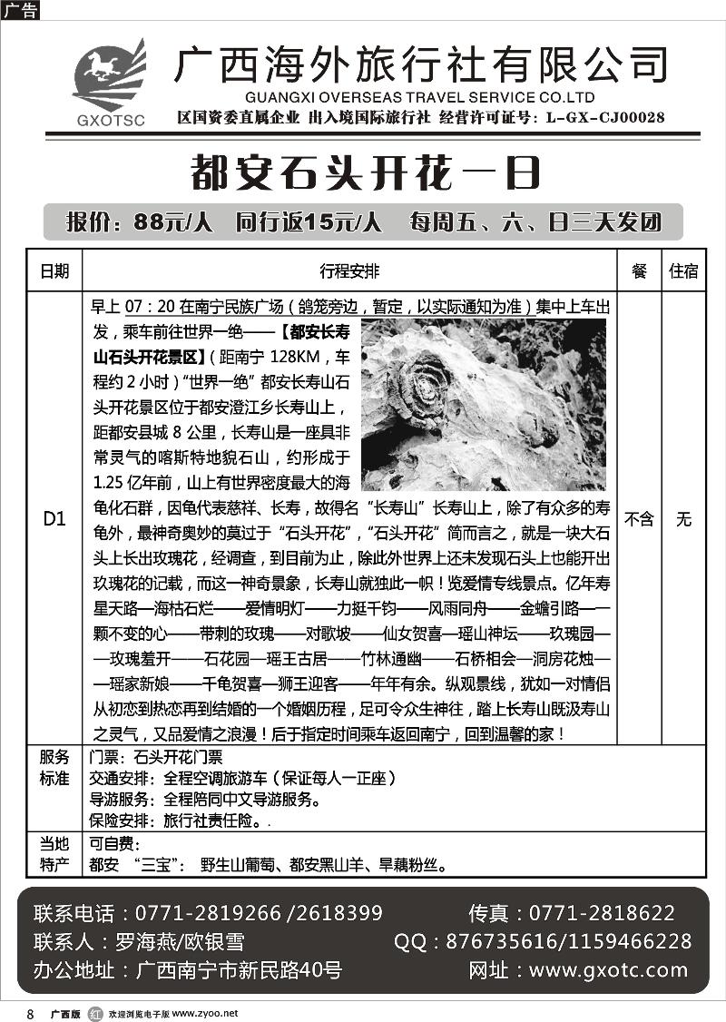 r08都安石头开花专线游