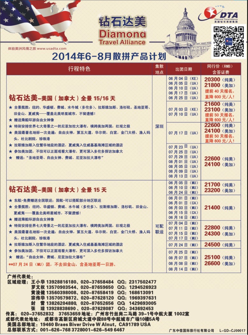 彩146  DTA钻石达美--美加常规品质散拼