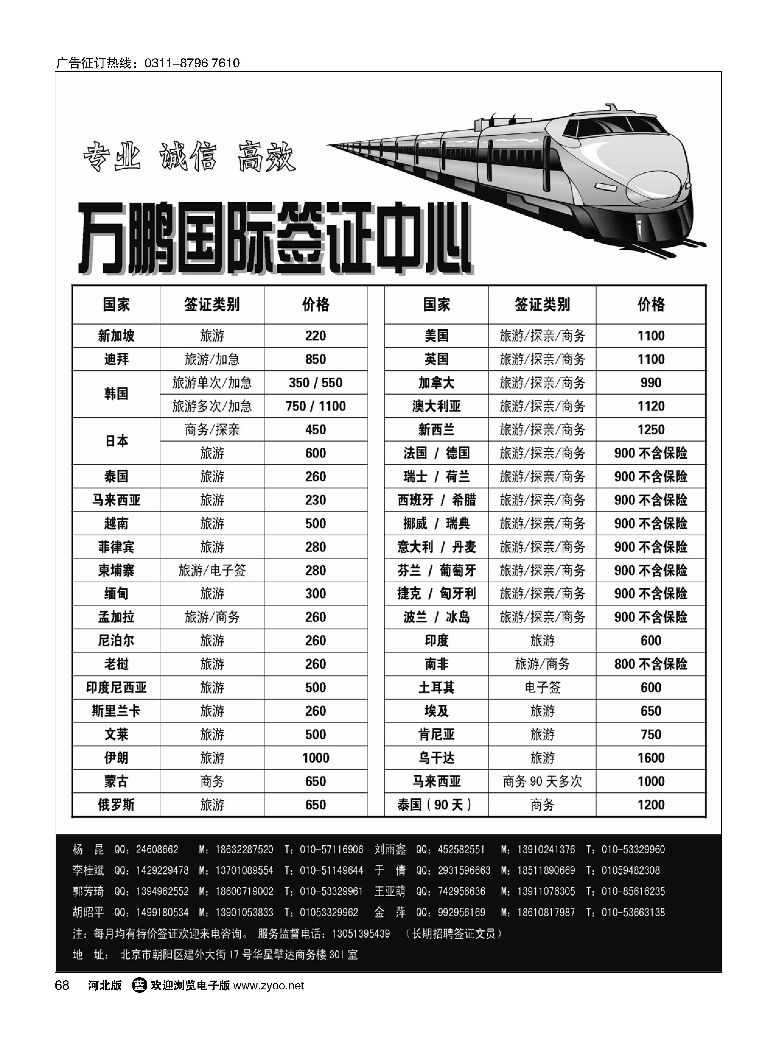 68 万鹏国际签证中心 