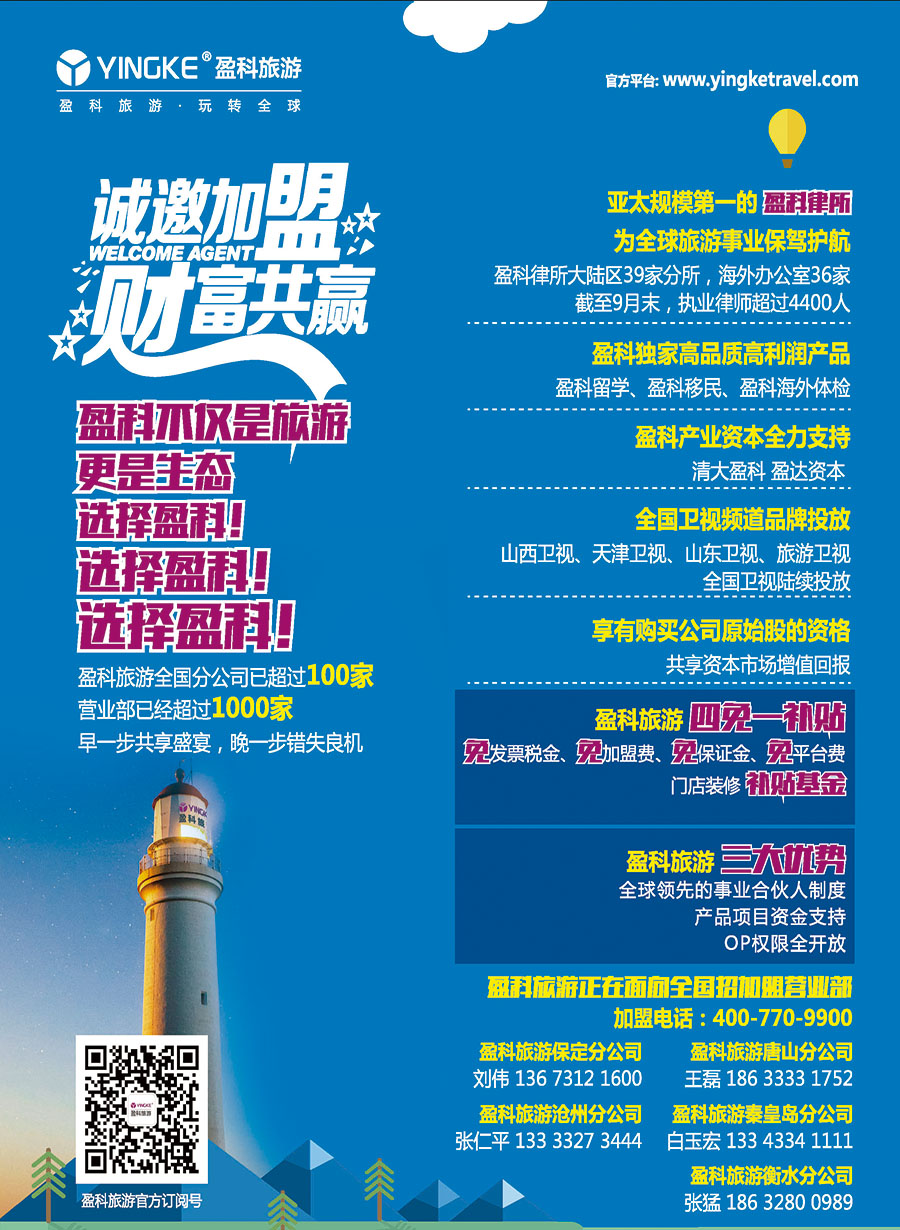河北国际封底·盈科旅游