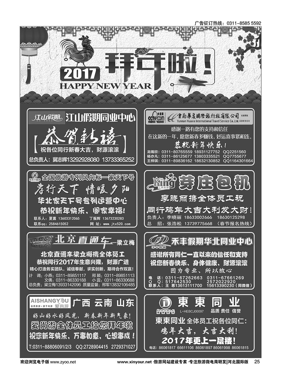 25 拜年广告