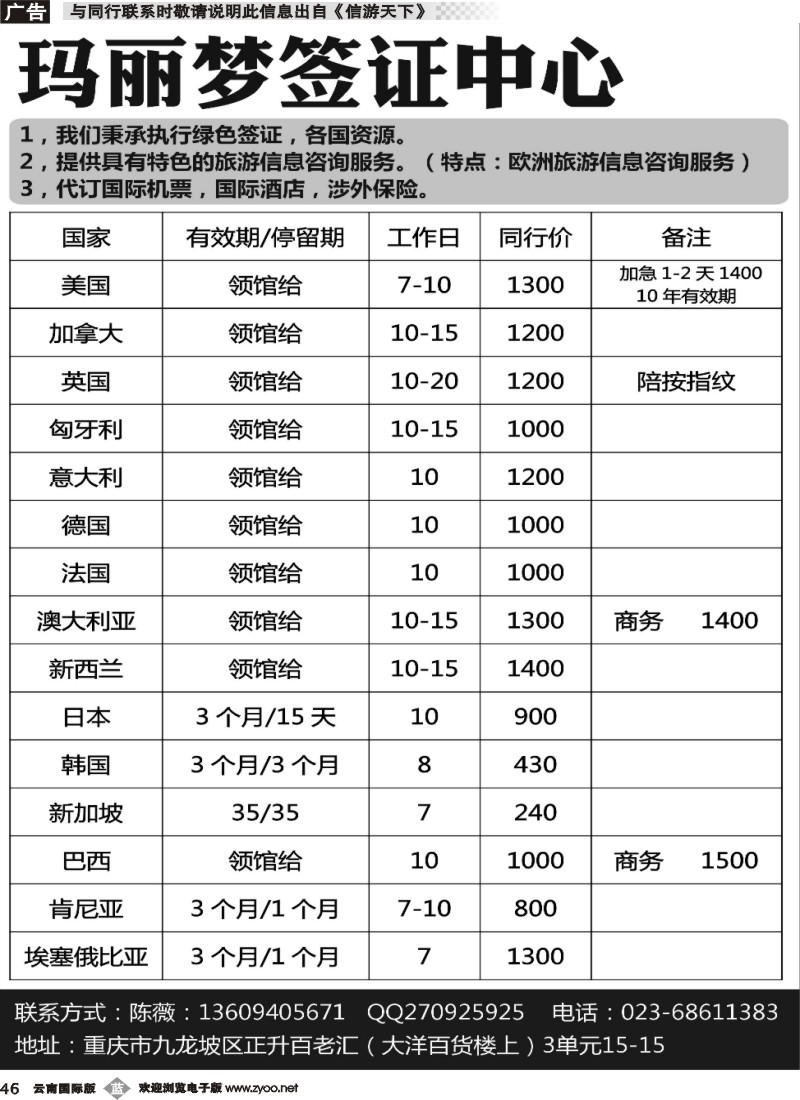 b046 玛丽梦签证