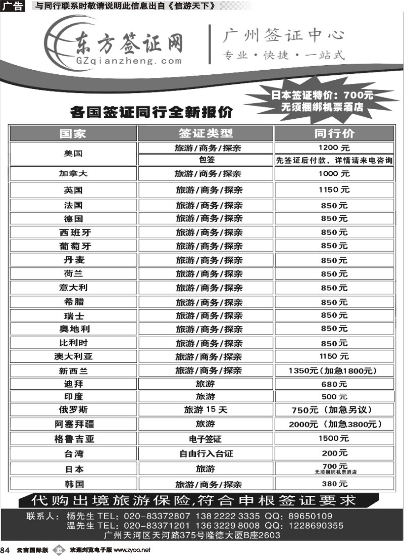 b084 东方签证网（广西国际）