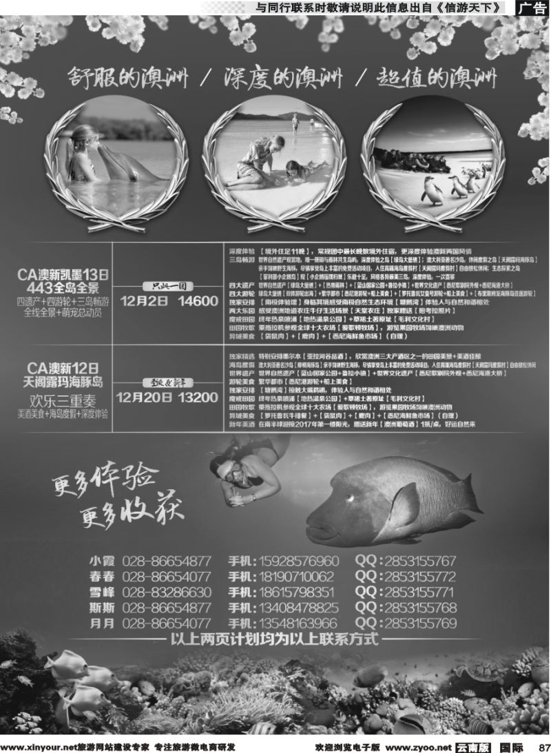b087 七彩澳新—澳新计划.签证