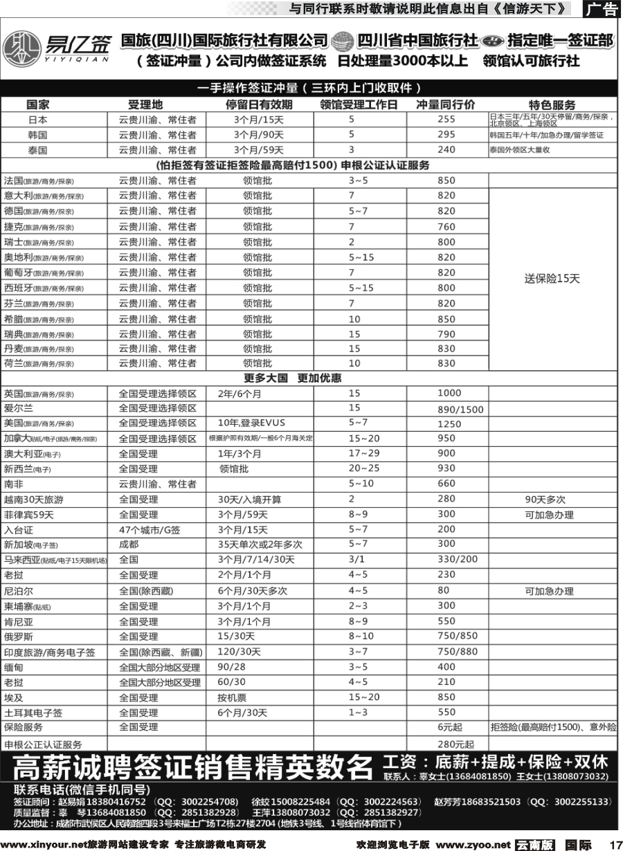 b017 四川国际旅行社有限公司-易亿签签证中心