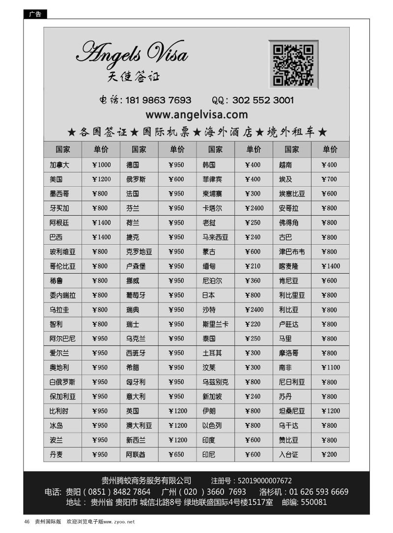 46  天使签证