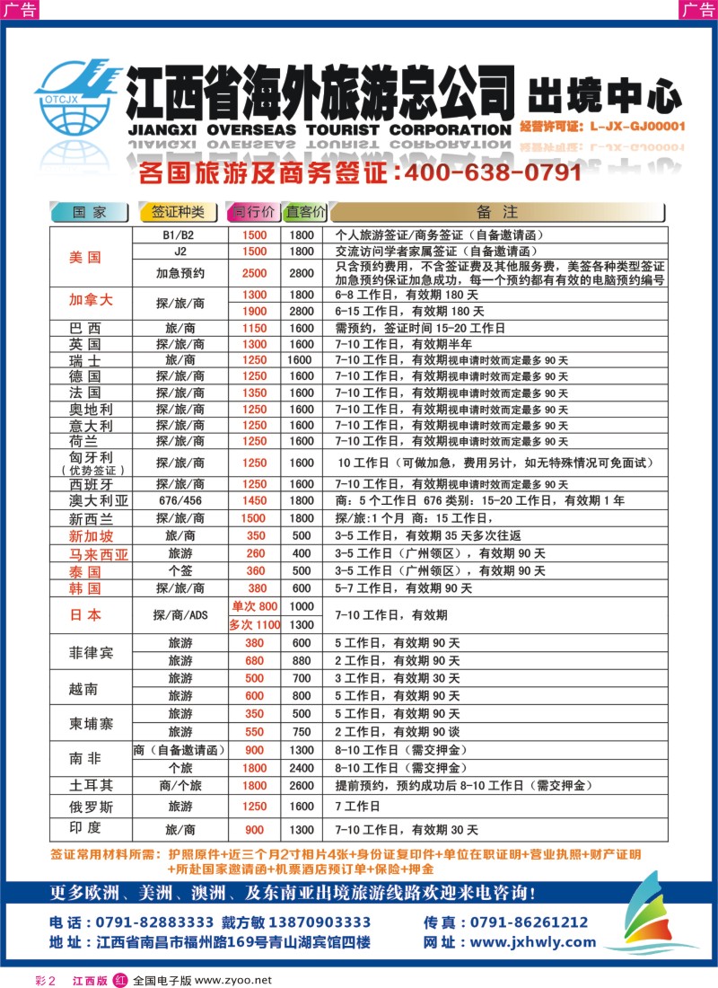 r彩002  海外出境-各国签证