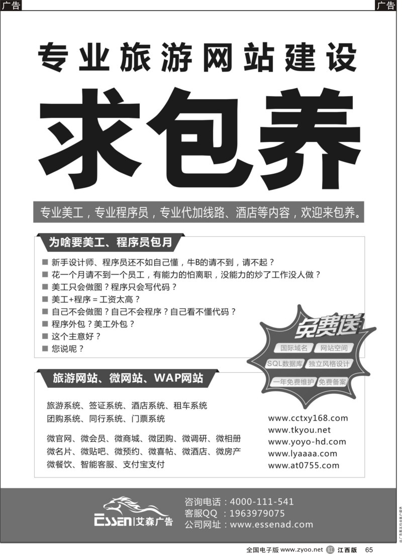 r黑065  专业旅游网站建设—冰点网络