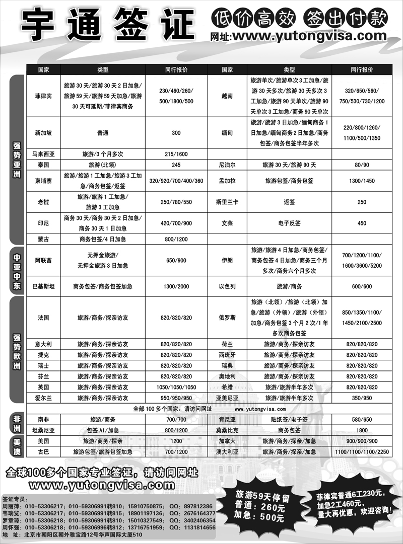 B-黑16宇通签证（东北版）