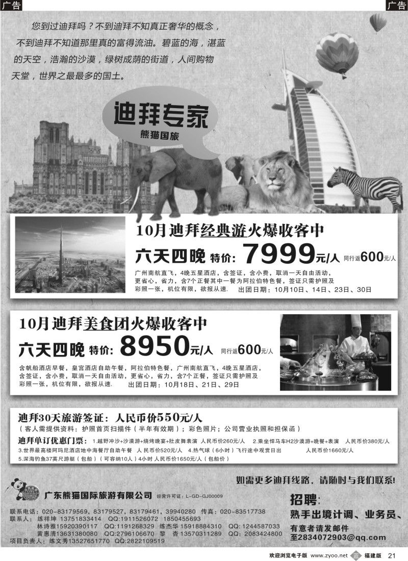 b21 迪拜专家熊猫国旅