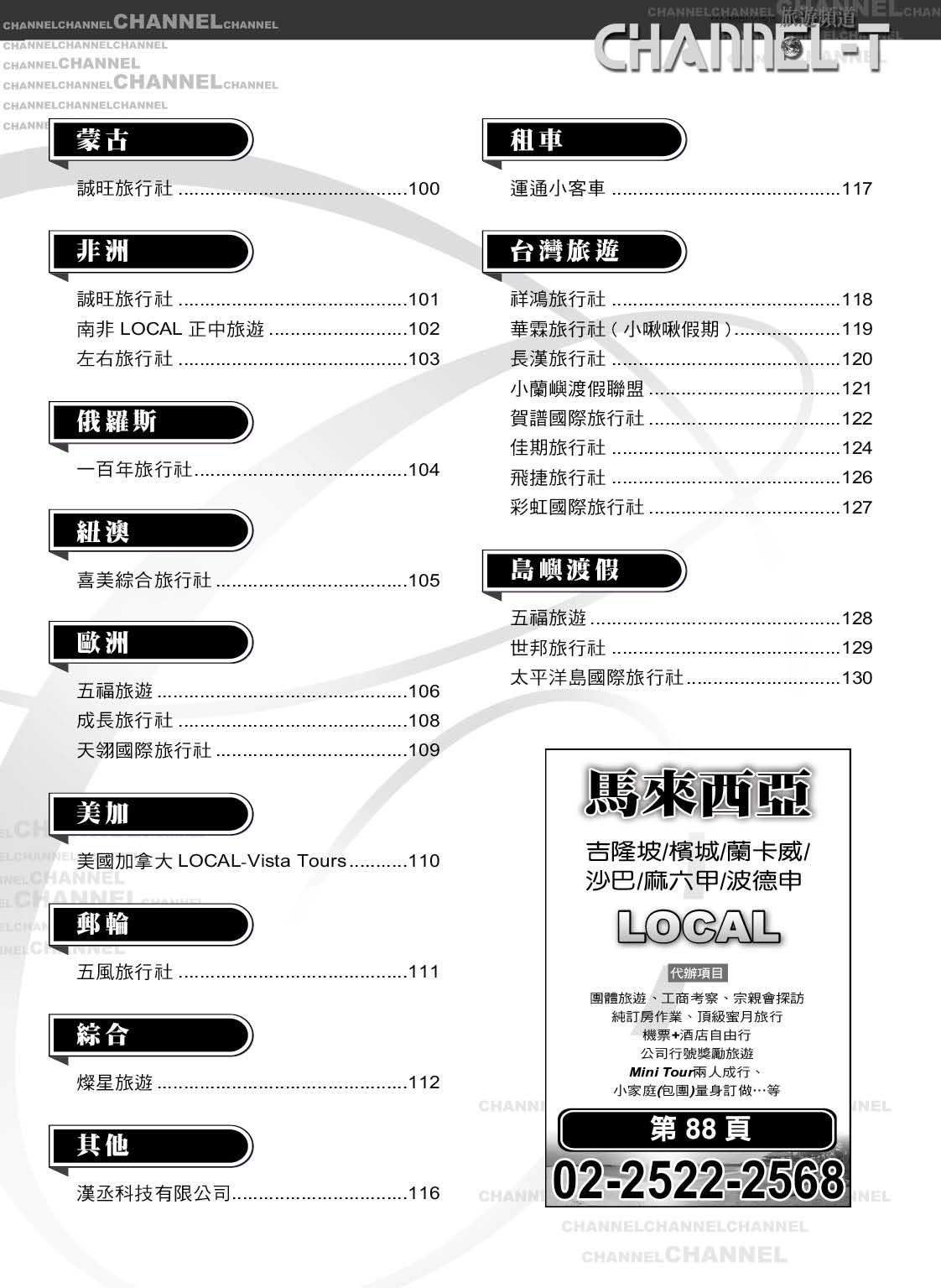 021 目錄